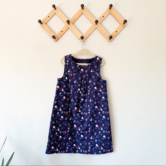 Janie and Jack Other - JANIE AND JACK St. Tropez Cherries Navy Blue Dress | 6